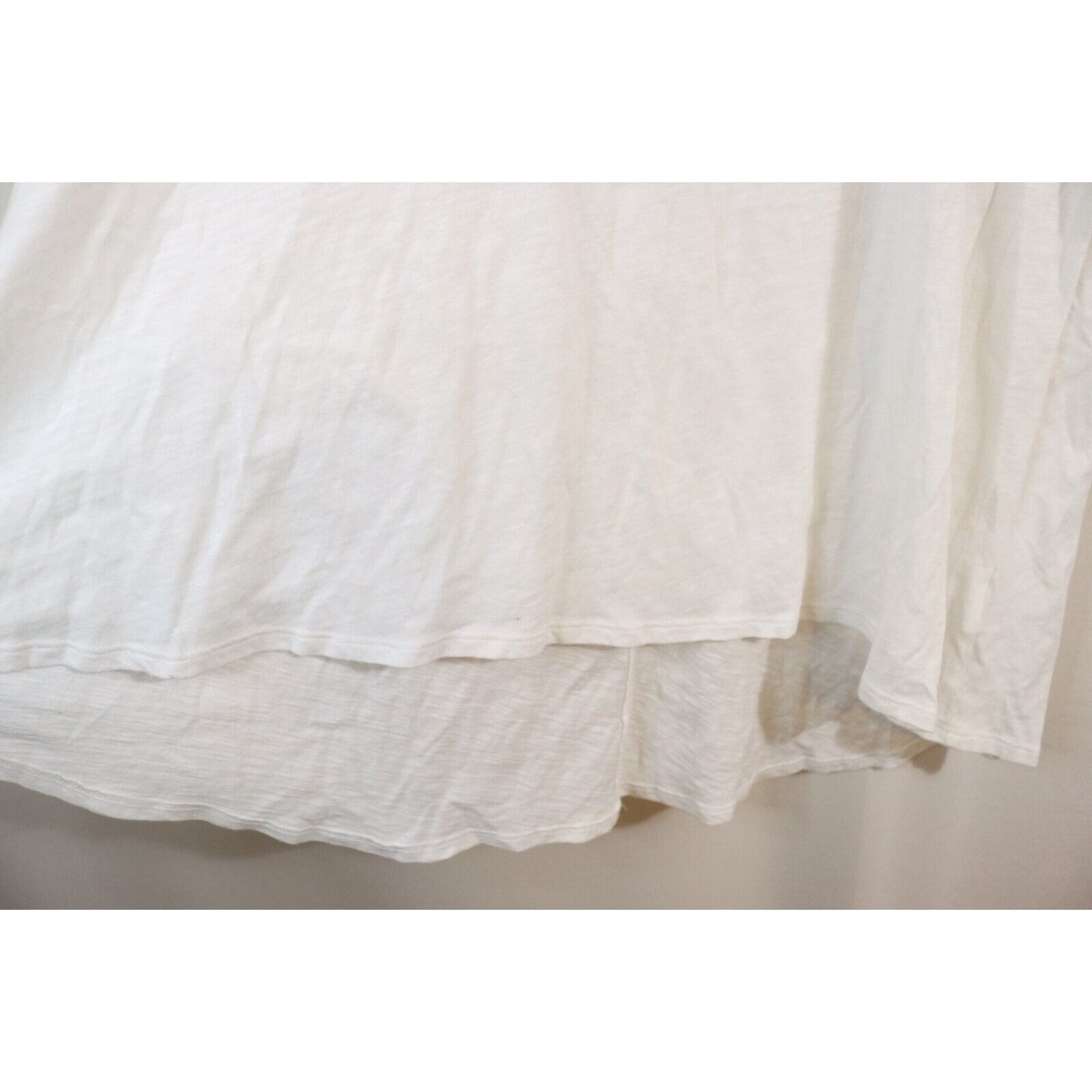 Antropologie White Top Size Small Cotton Short Sleeve