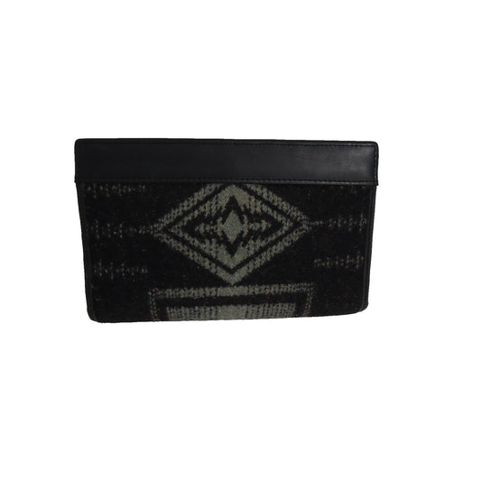 Pendleton Travel Wallet Wool Dark Azetec Flaw