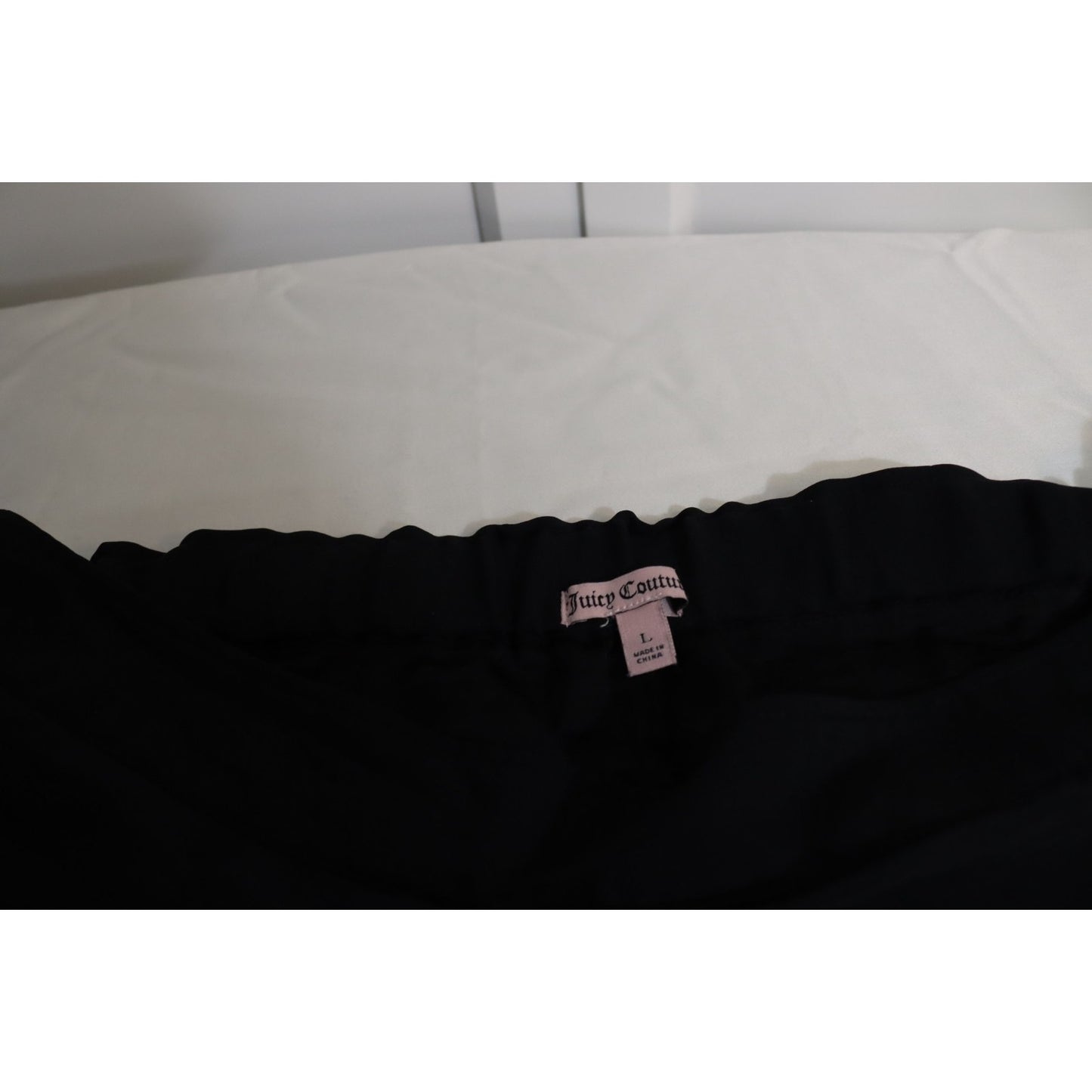 Juicy Couture Elastic Back Large Lace Bottom Pocket