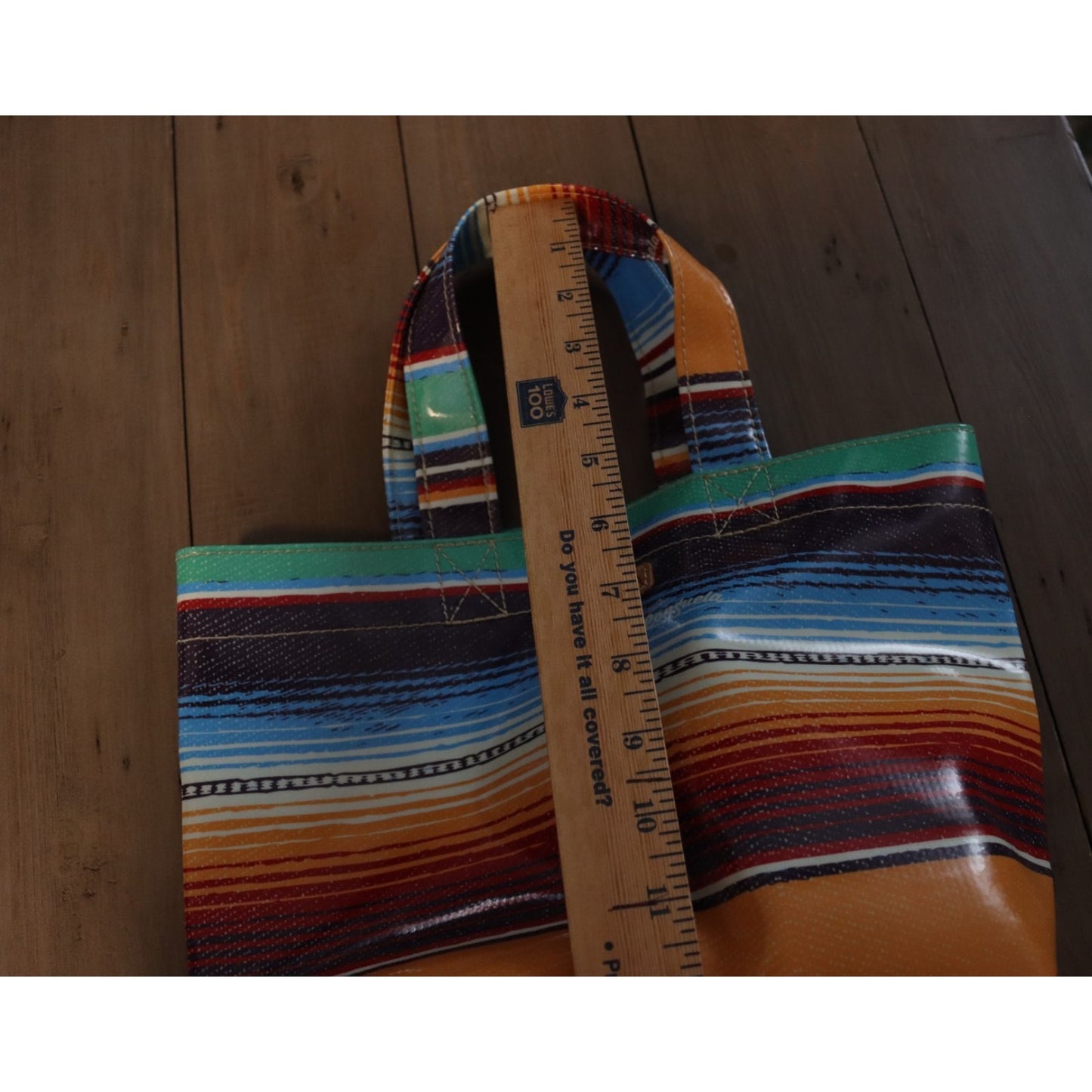 Consuela Small Stripe Tote Bag Double Handle