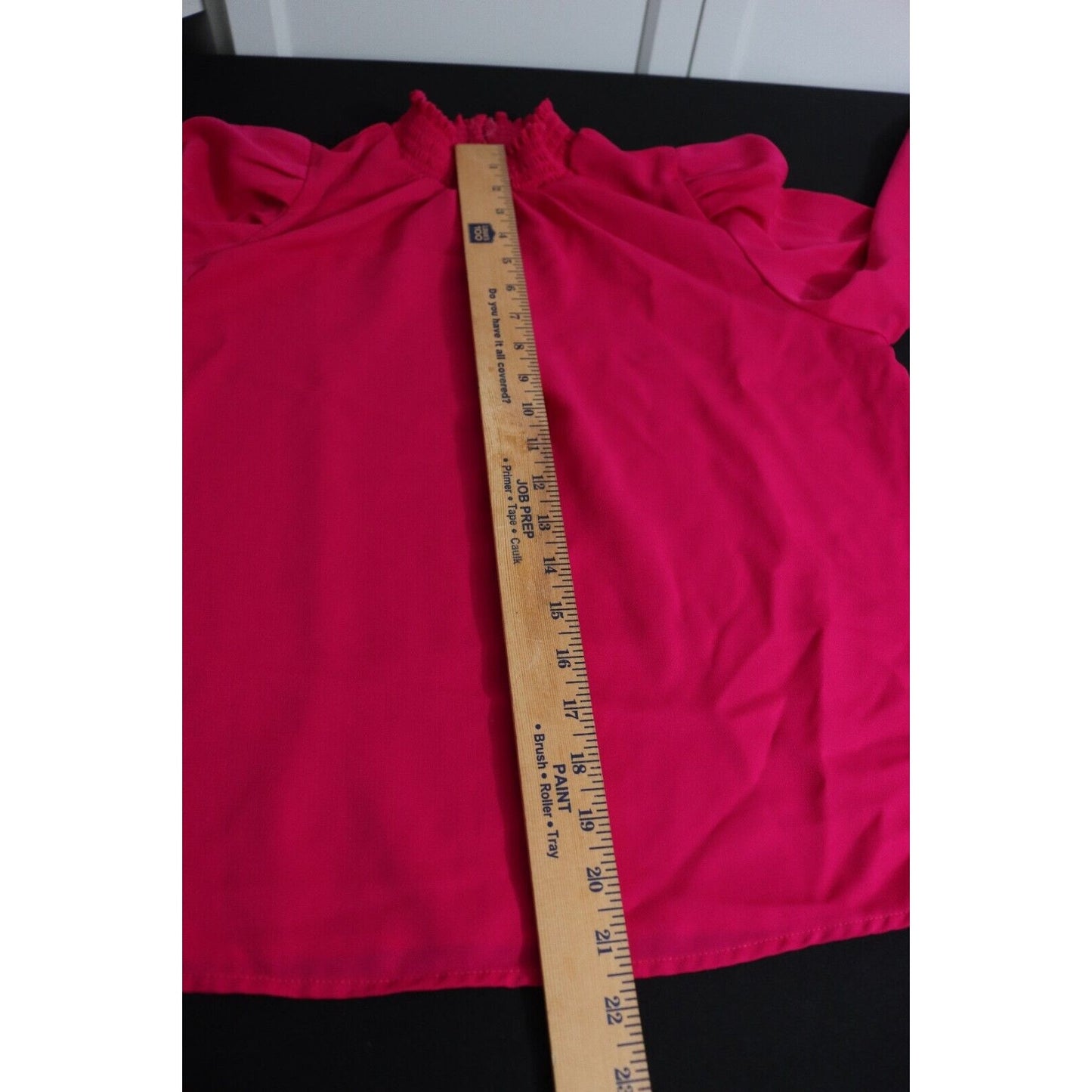 Melloday Pink Long Sleeve Top Size Medium Polyster