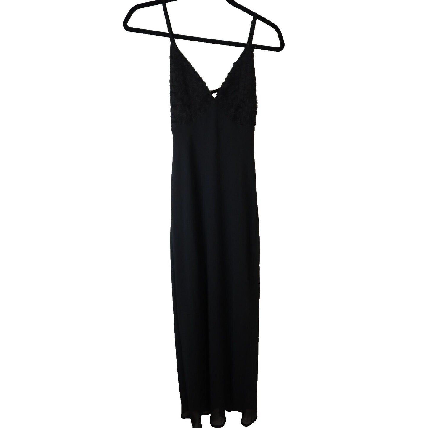 NWT Wild Fable Black Maxi Dress Size XS Tie Back