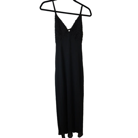 NWT Wild Fable Black Maxi Dress Size XS Tie Back