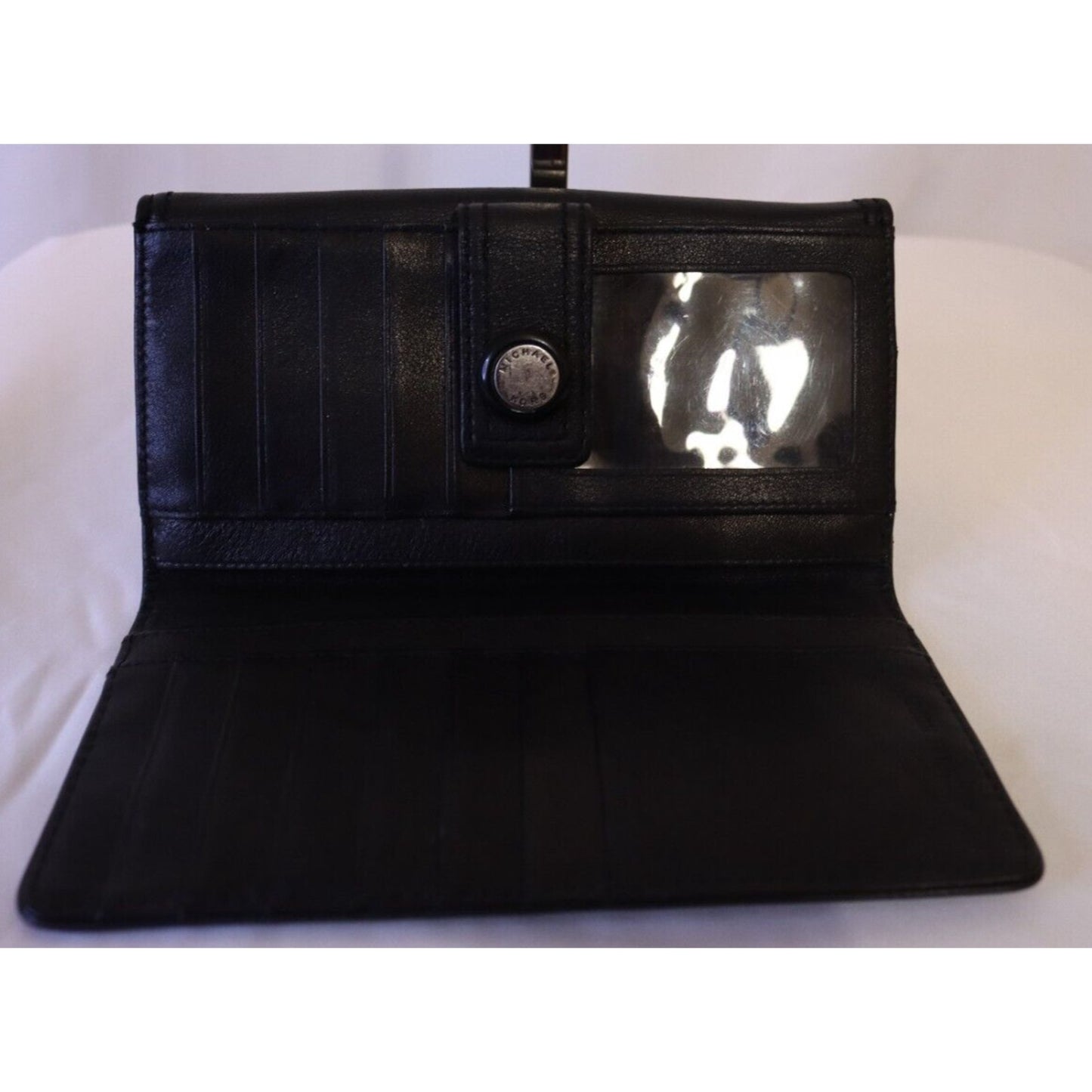 Vintage Michael Kors Black Wallet Credit Card Zip