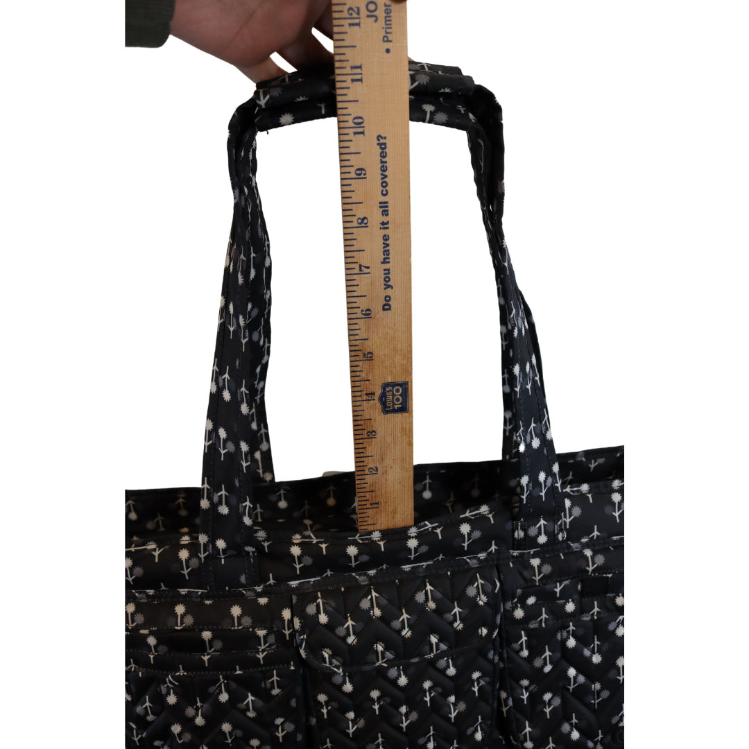 LUG Padded Quilt Diaper Bag Tote