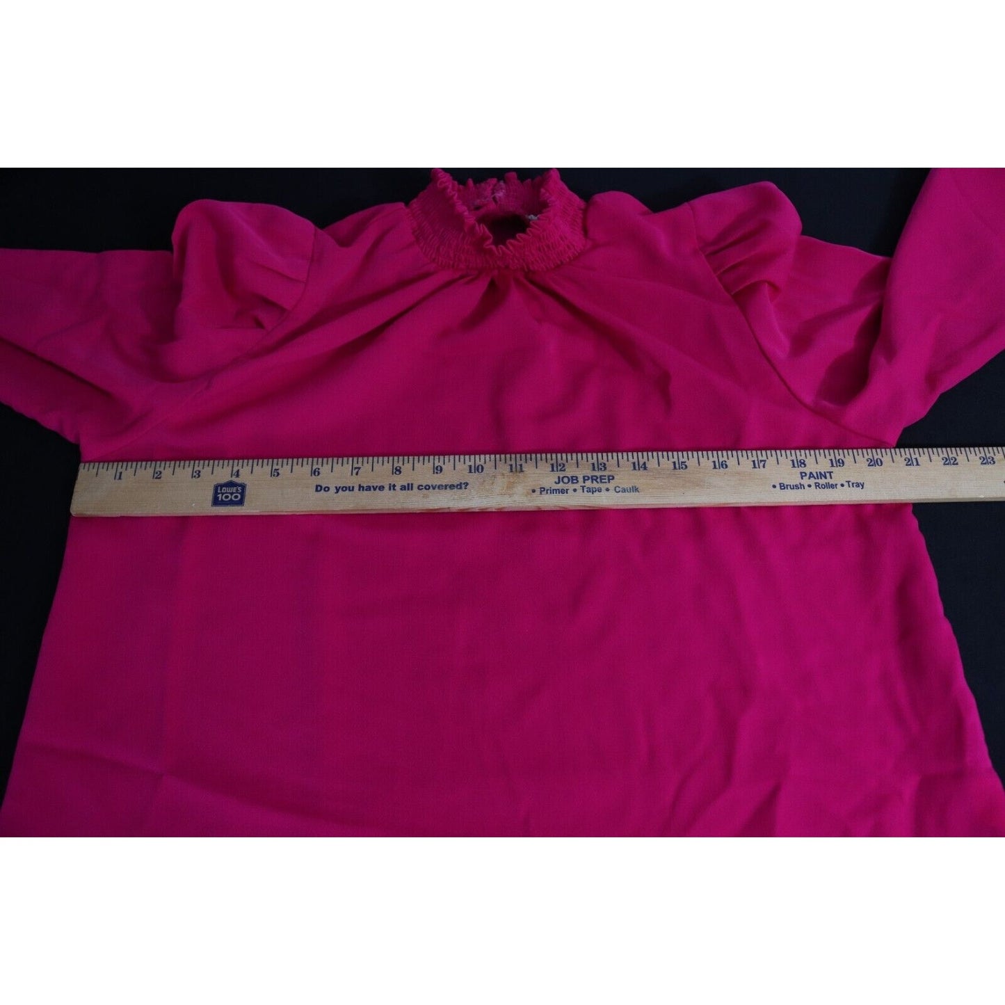 Melloday Pink Long Sleeve Top Size Medium Polyster