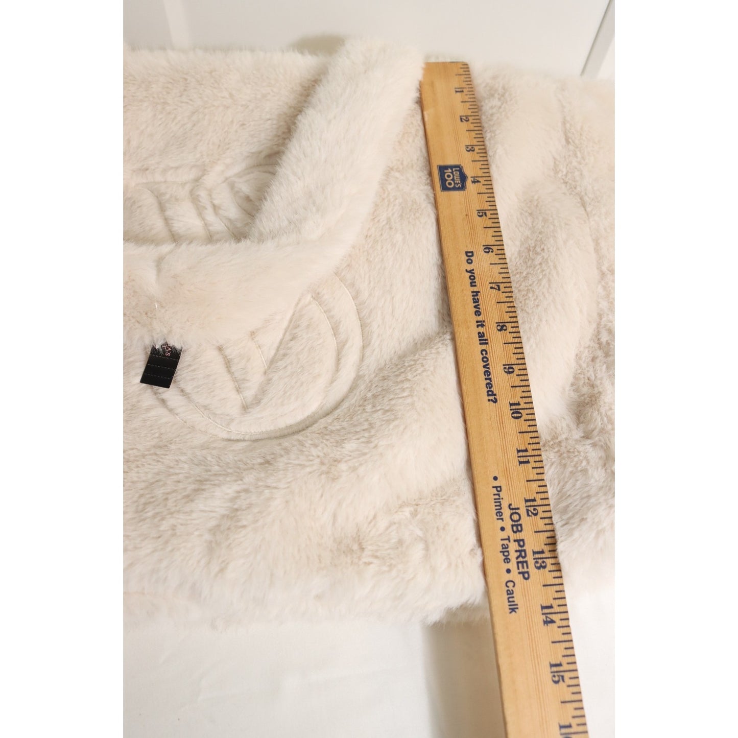 NWT White Faux Fur Victoria's Secret Shoulder Bag