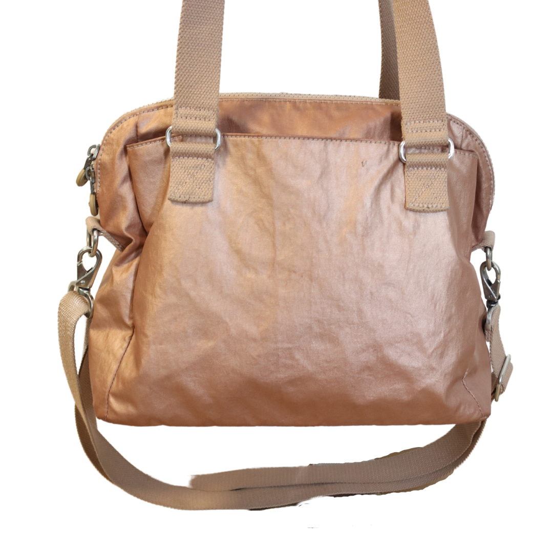 Kipling Felicity Tote Rose Gold Shoulder Handbag