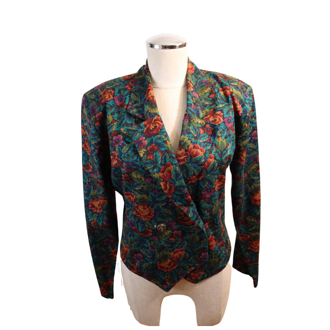 Vintage Floral Blazer Women| JD Too (36)