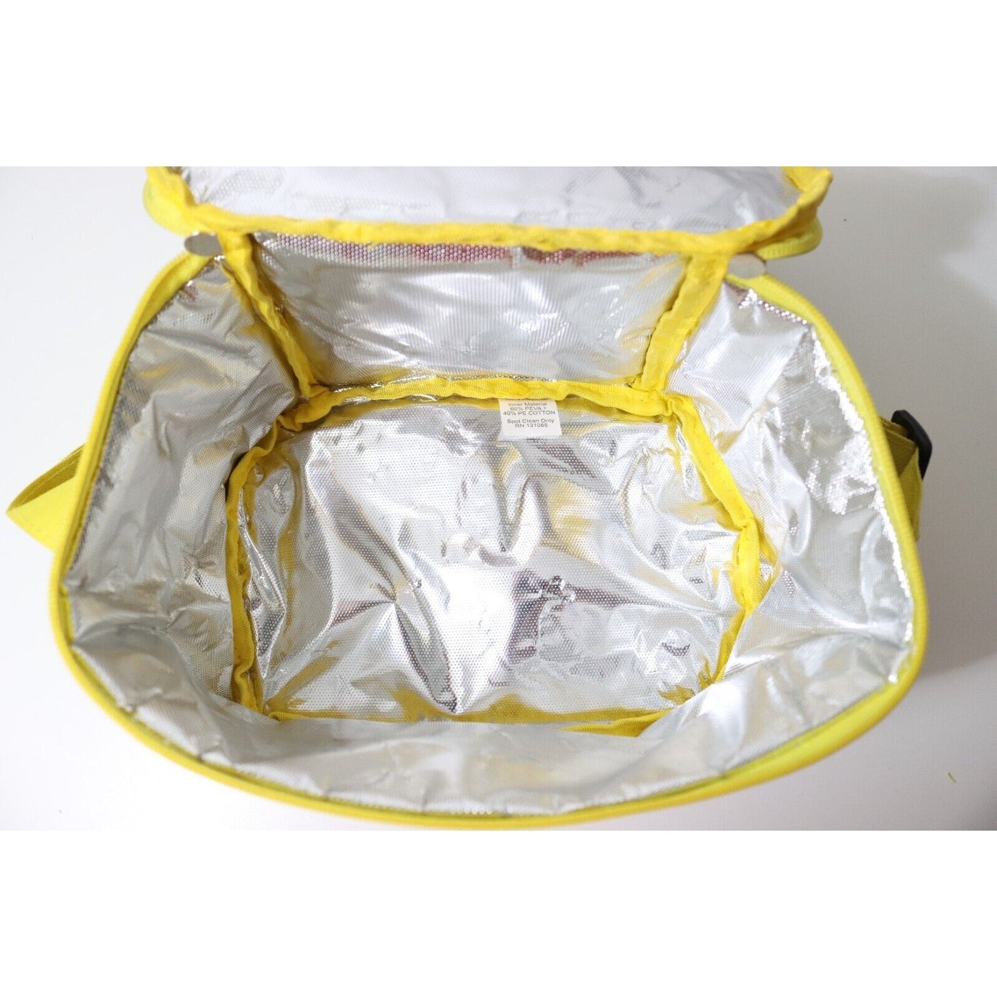 Lemon, Banana and Leaf Lunch Bag Adjustable Top Open