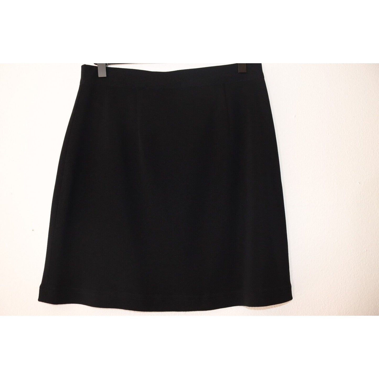 Misook Black Skirt Size Medium Petite Made in Korea (83)
