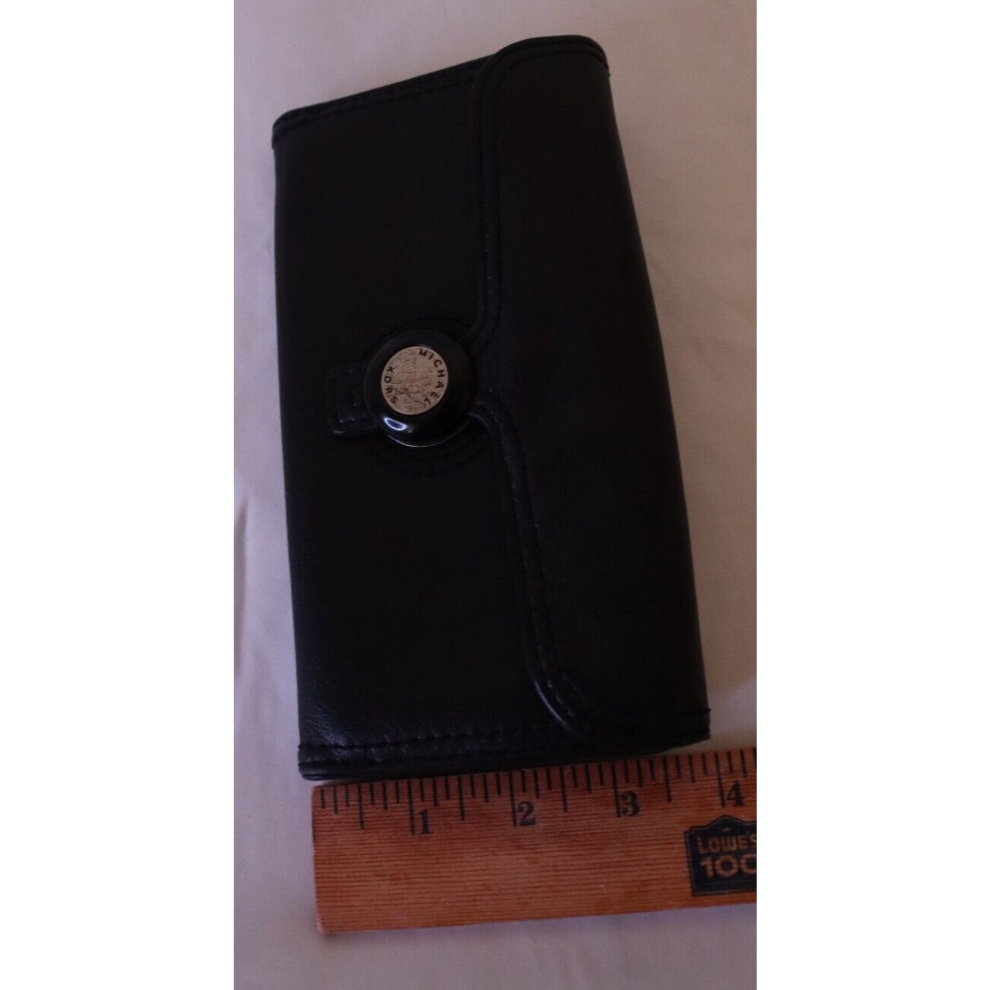 Vintage Michael Kors Black Wallet Credit Card Zip