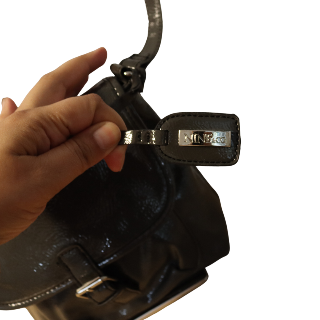 Nine & Co. Grey Crossbody Purse