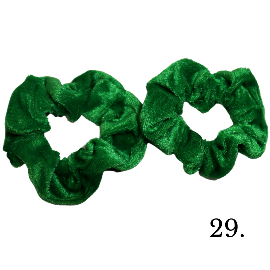 Green Tone Velvet Poof Poofs Collection