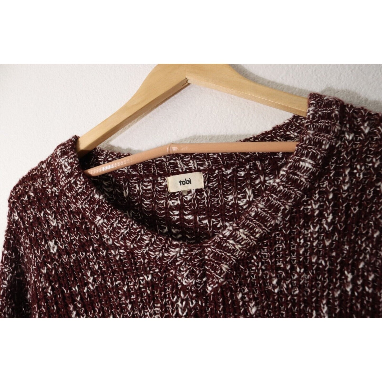 Tobi Knit Sweater Size M/L Bohemian Long Sleeve Acrylic