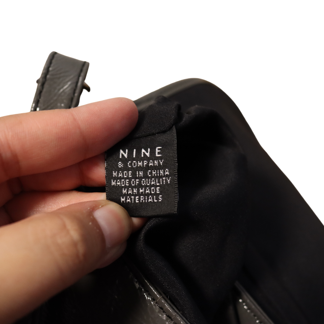 Nine & Co. Grey Crossbody Purse