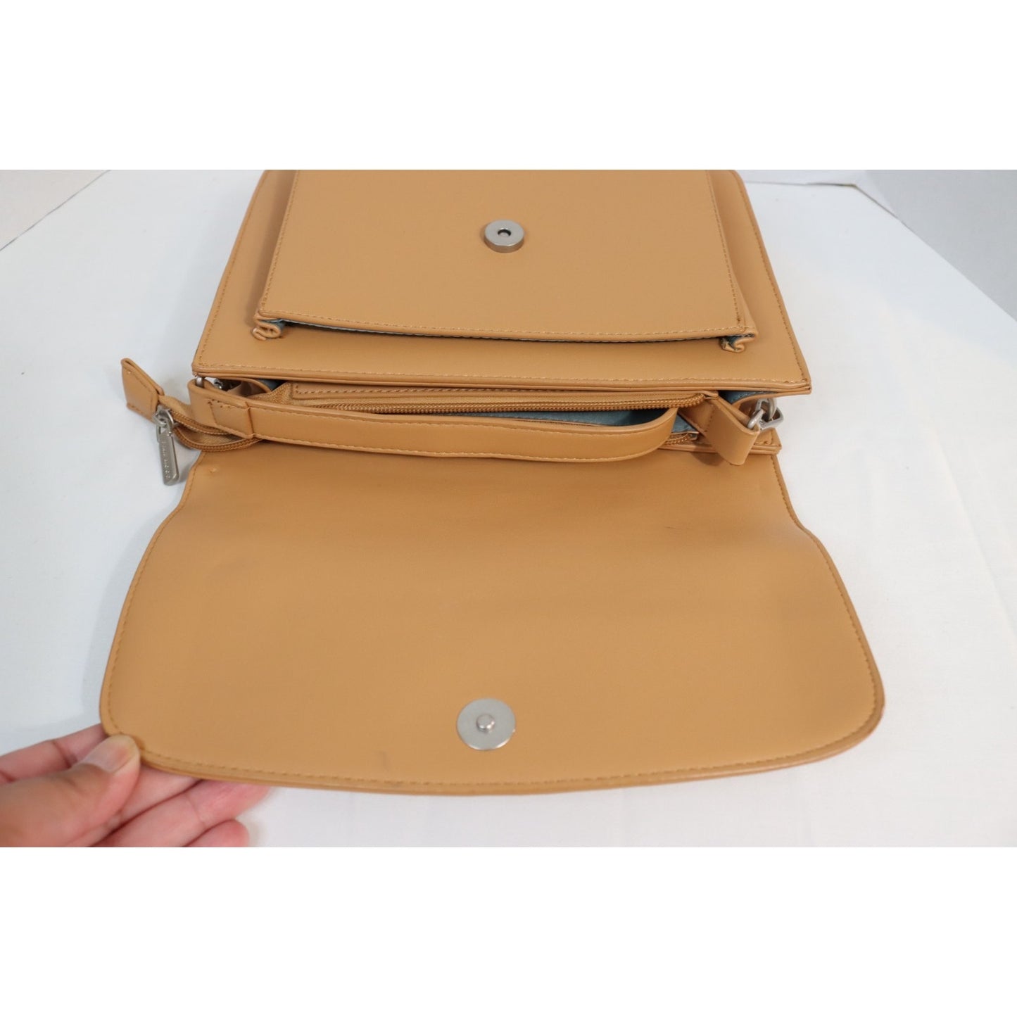Pixie Mood Honey Crossbody Bag Vegan Leather Adjustable