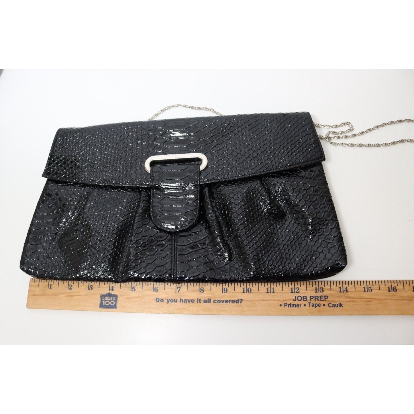 Lulu Townsend Black Evening Bag Shoulder Bag Flaw