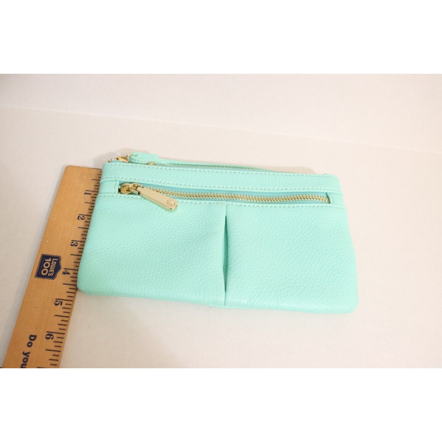 Charming Charlie Teal Wristlet Pockets