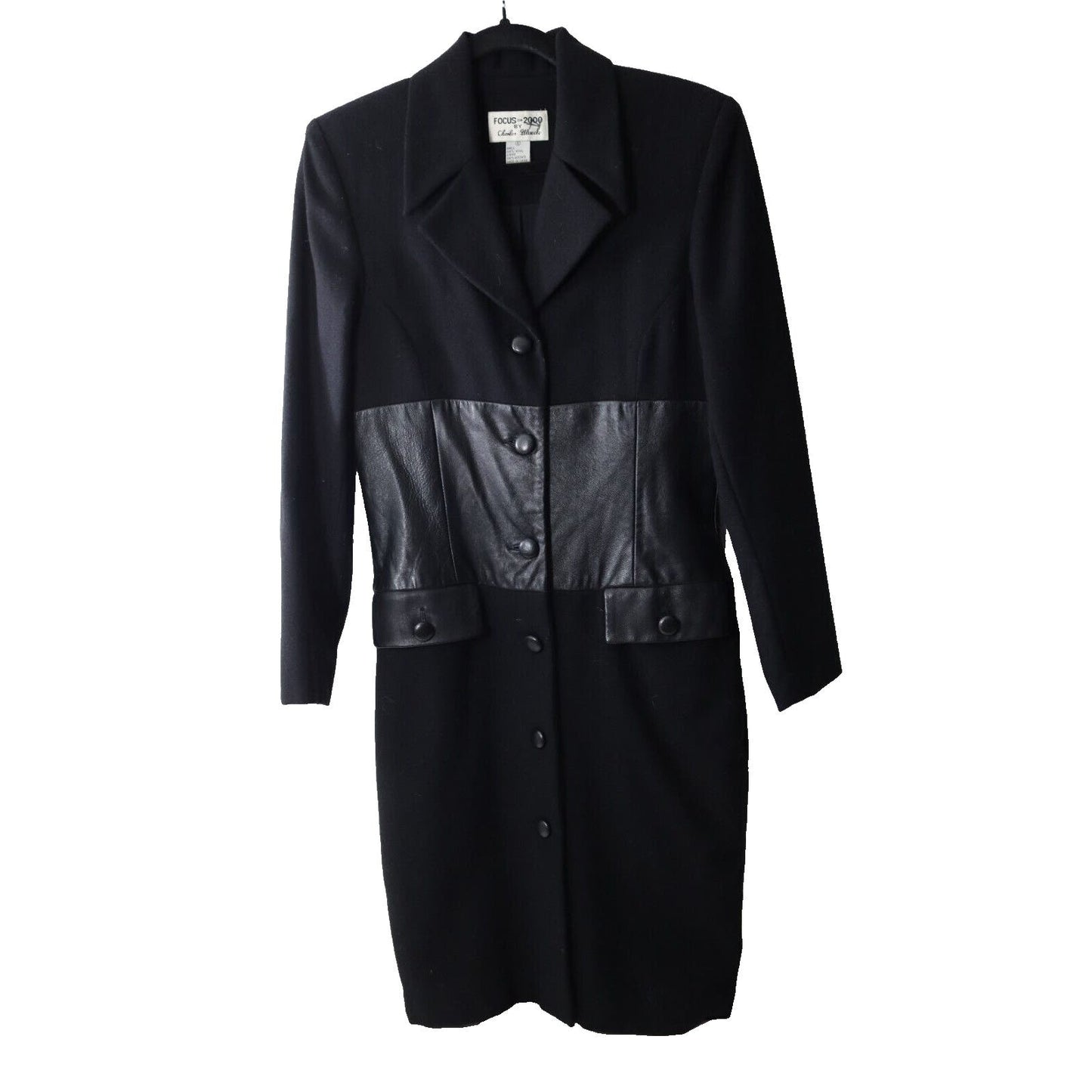 Vintage Focus 2000 By Charles Glueck Wool Jacket