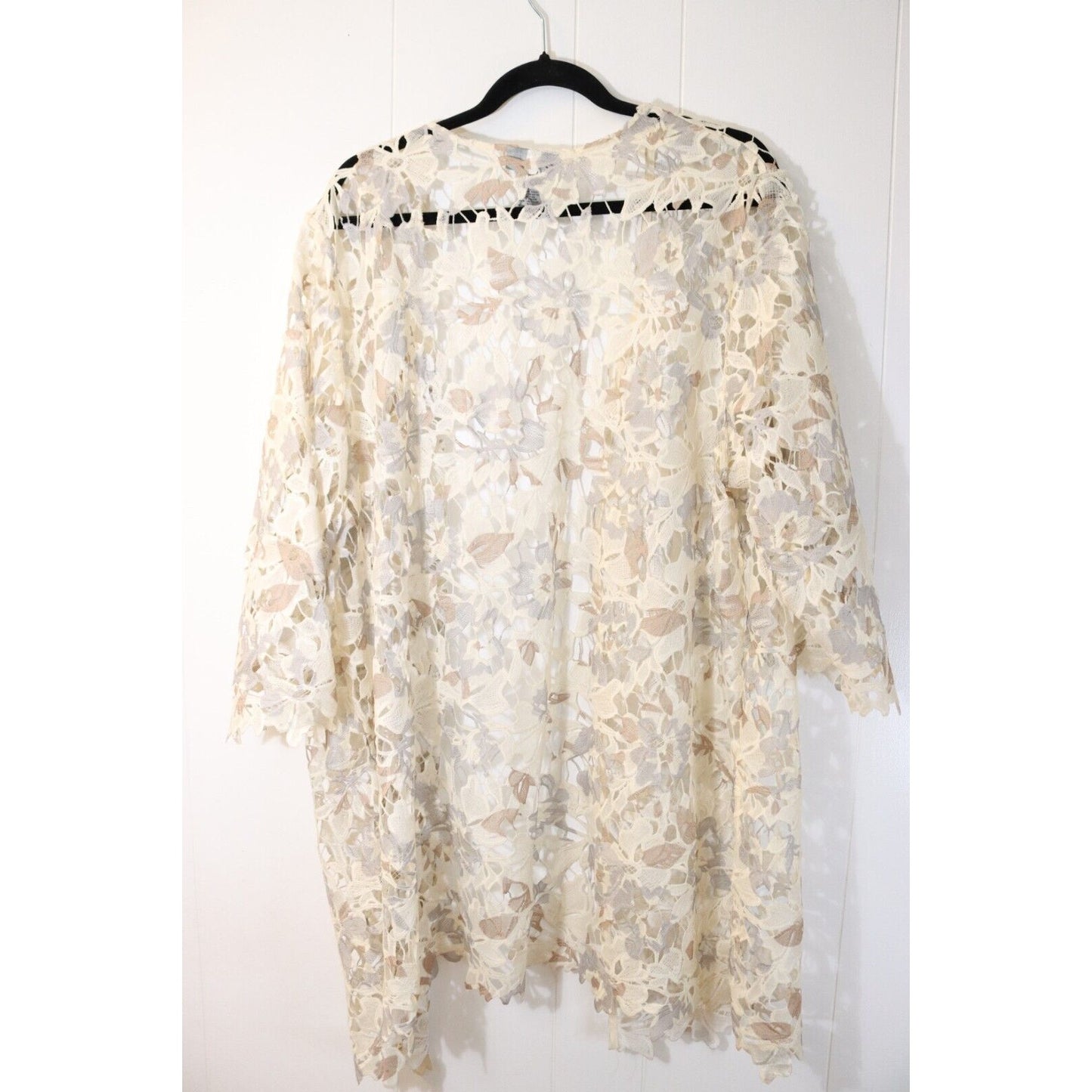 Catherine Duster Cardigan Multi Beige Color
