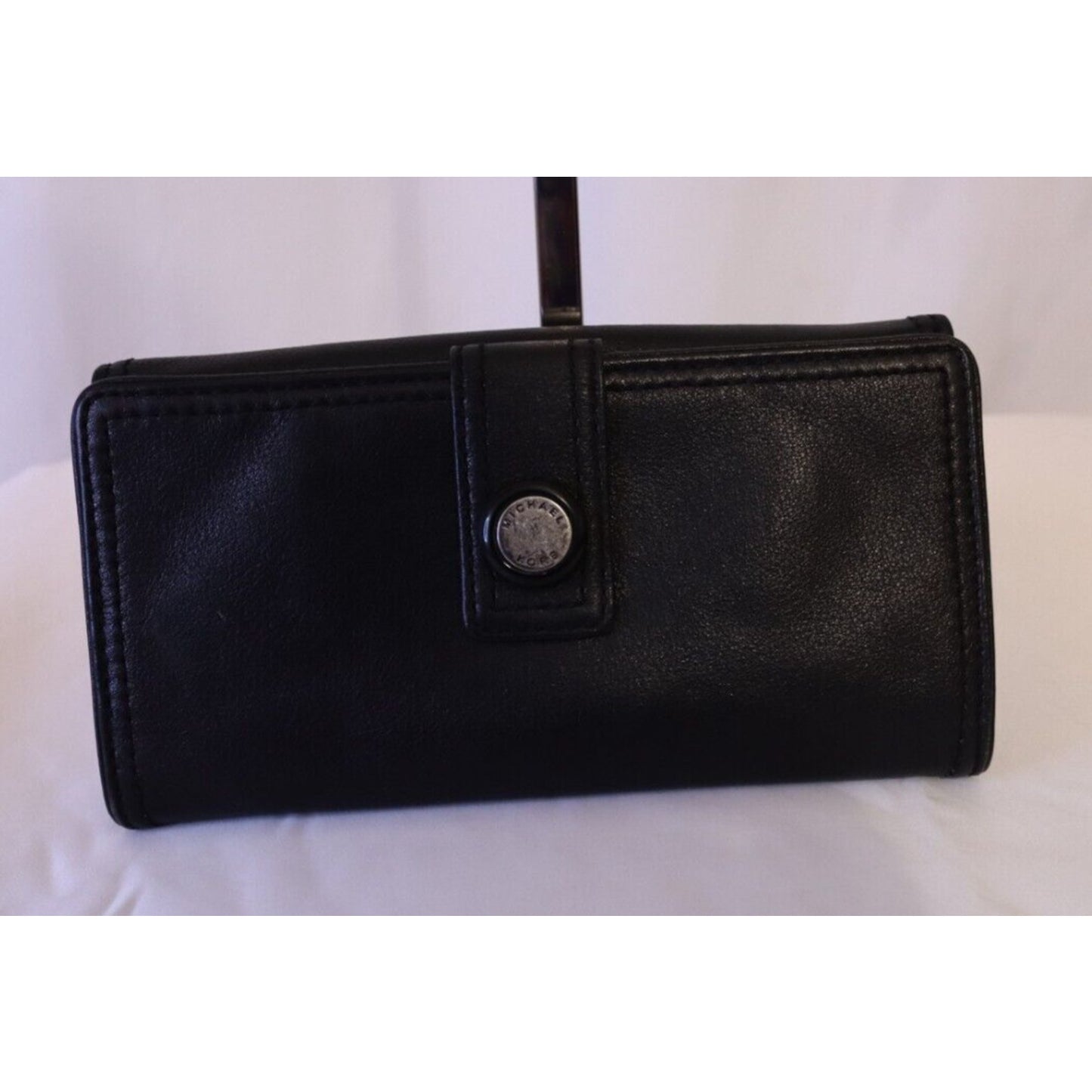 Vintage Michael Kors Black Wallet Credit Card Zip