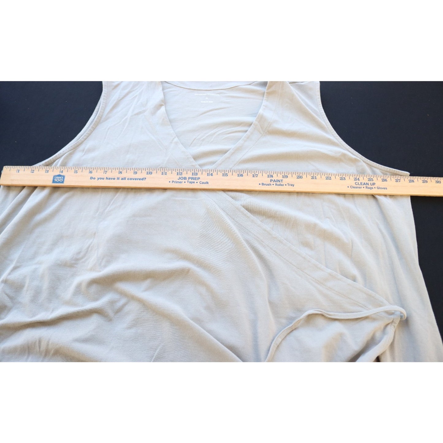 Universal Standard Wrapped Dress Beige Size XL(26/28) Pockets