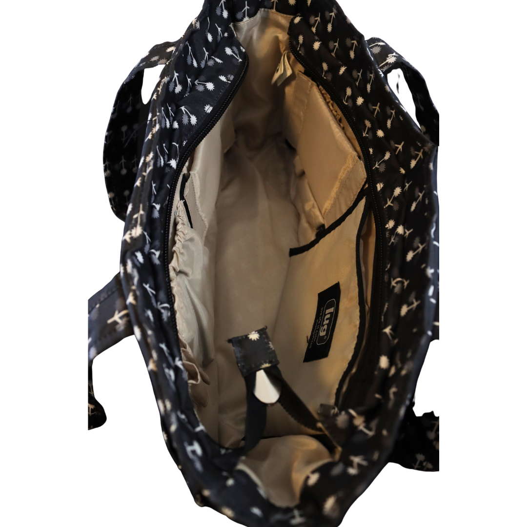 LUG Padded Quilt Diaper Bag Tote