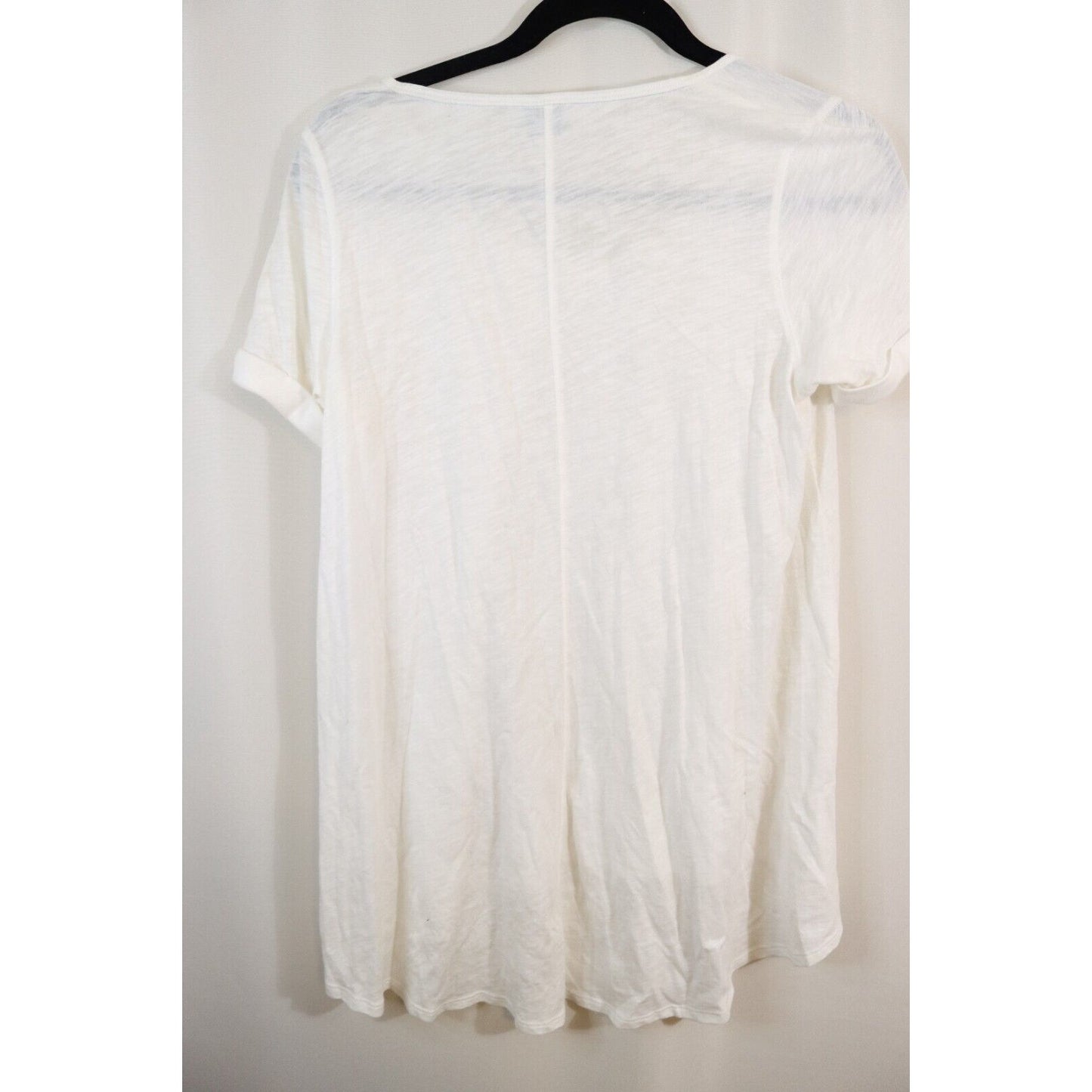 Antropologie White Top Size Small Cotton Short Sleeve