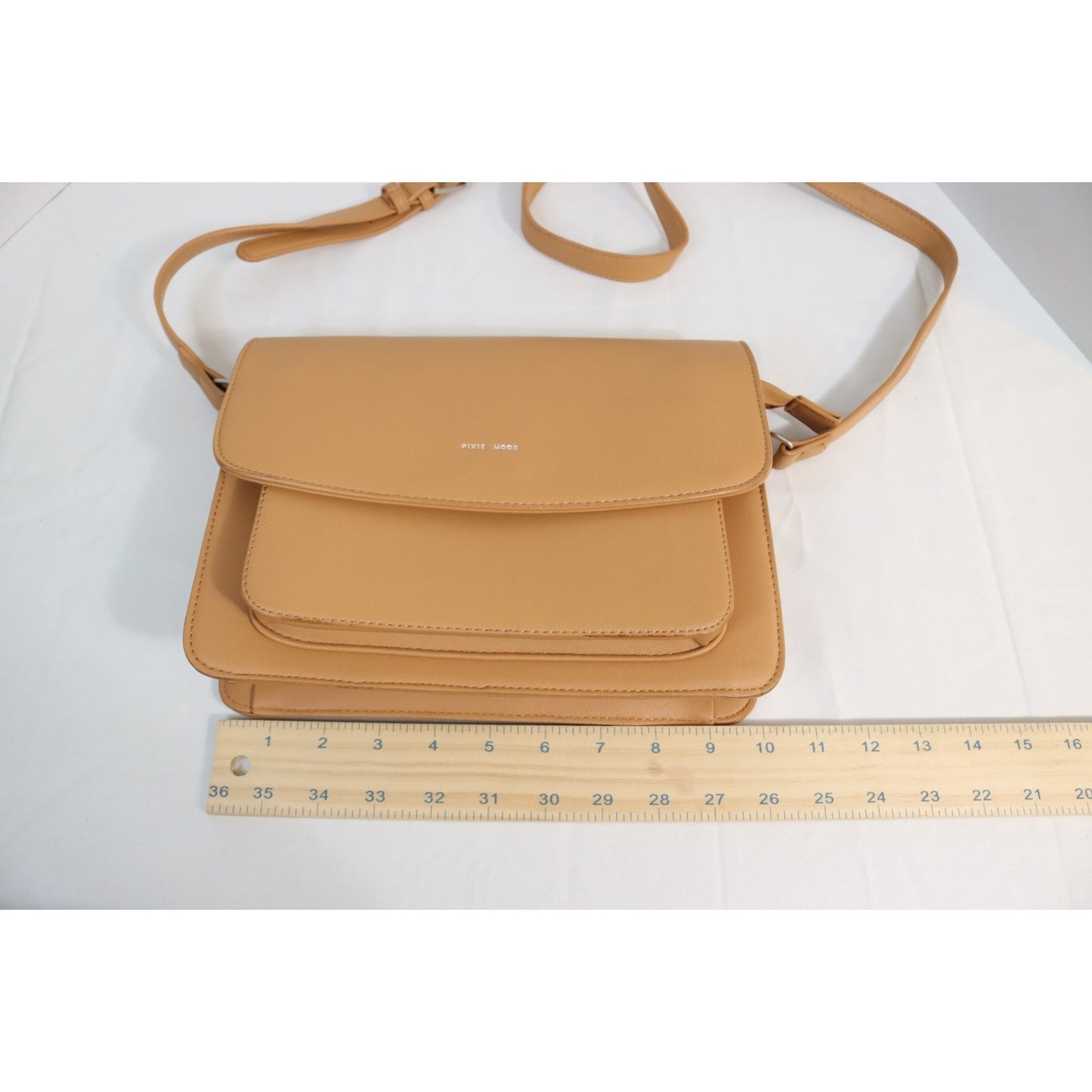 Pixie Mood Honey Crossbody Bag Vegan Leather Adjustable