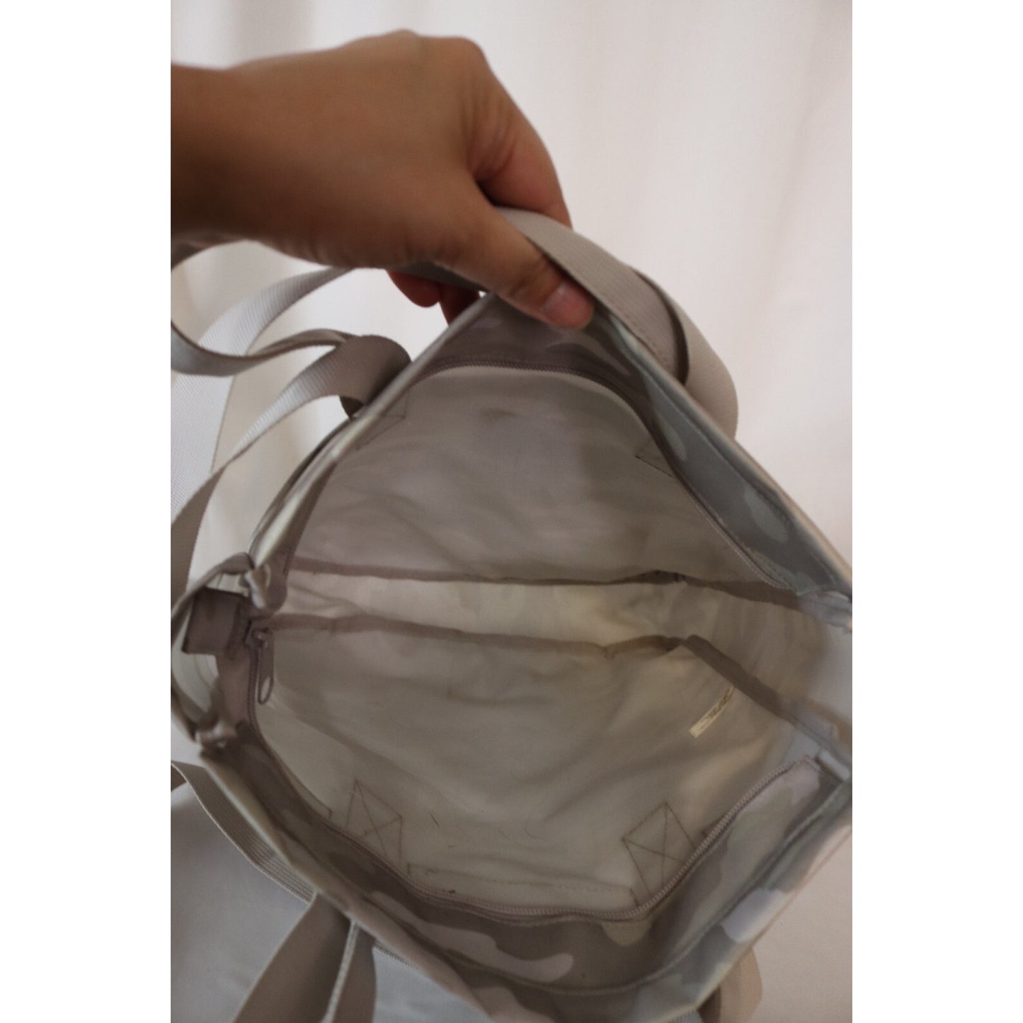 Victoria’s Secret Pink Convertible Camouflage Backpack Tote Bag