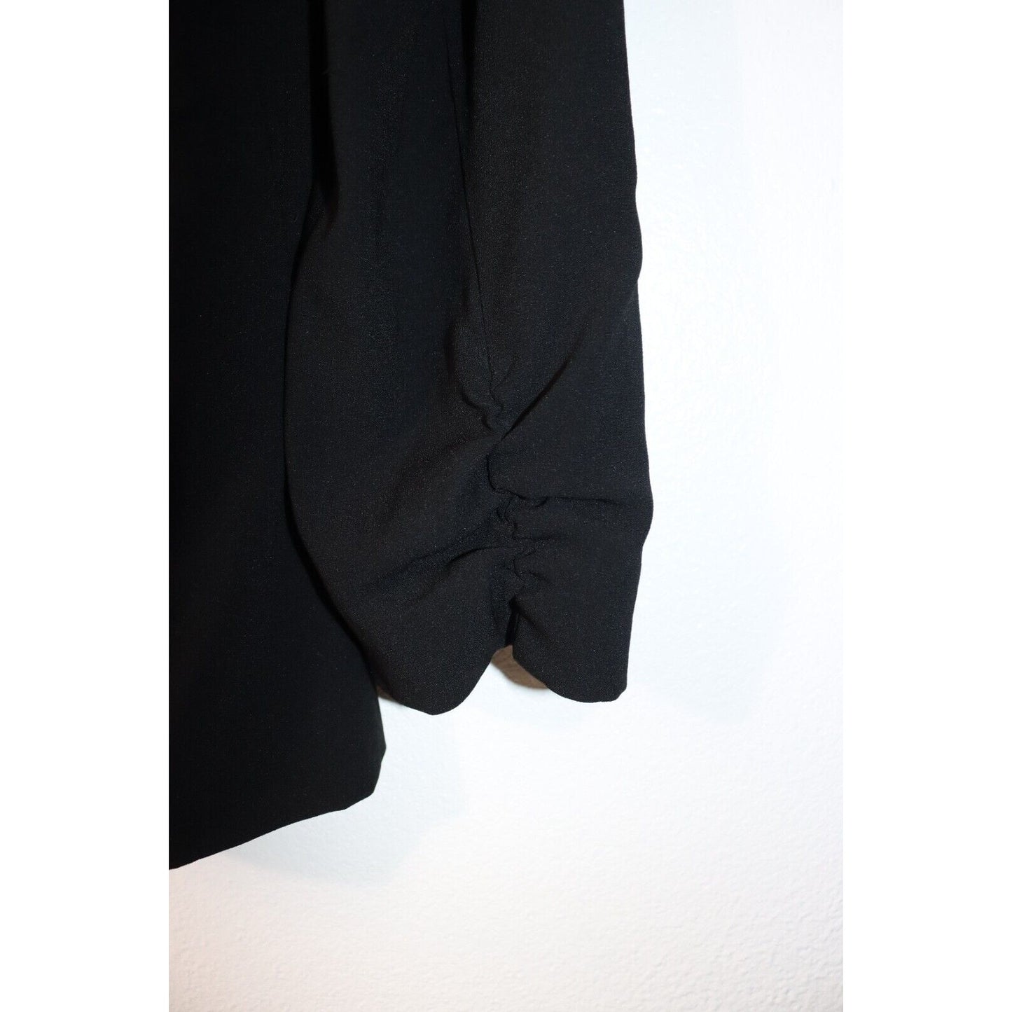 Cache Black Blazer Size 14 Silver Hardware Triacetate/Polyester