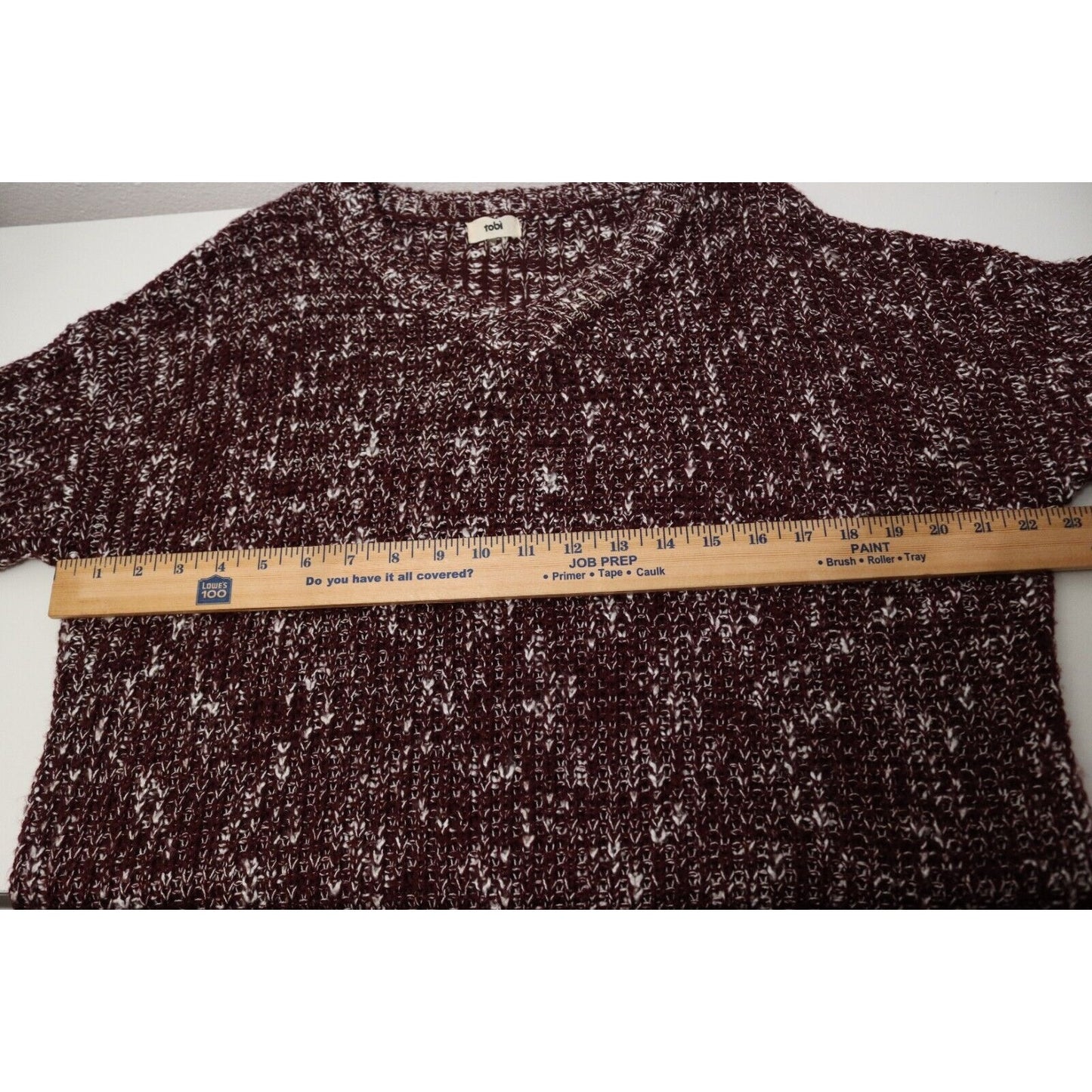 Tobi Knit Sweater Size M/L Bohemian Long Sleeve Acrylic