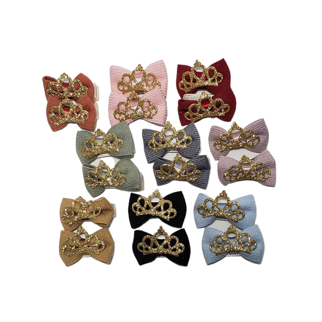Small Princess Clips- Poof Poofs By Sumayyah