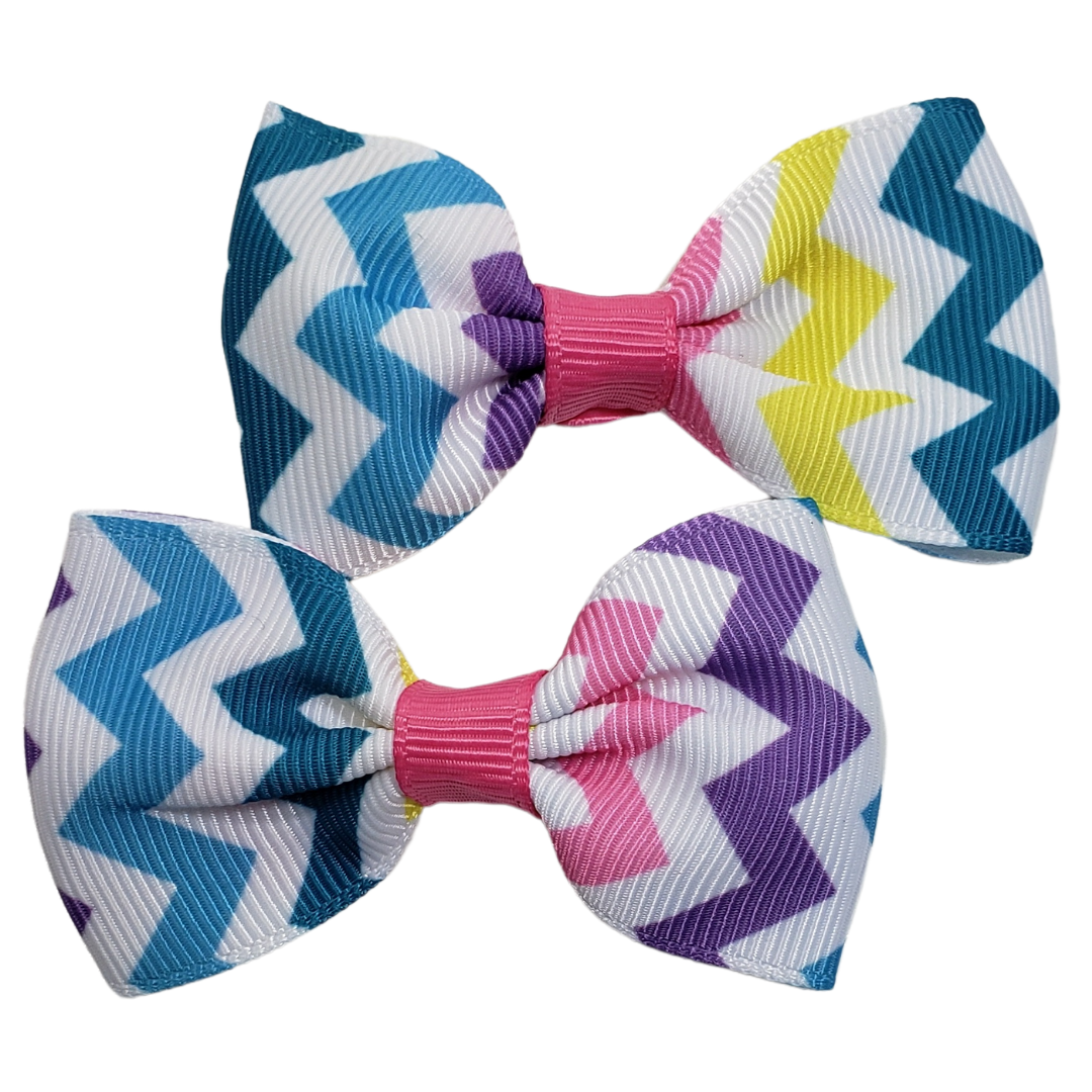 Small Bow Clips- Poof Poofs by Sumayyah