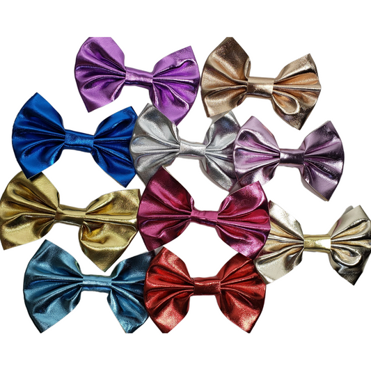Big Metallic Bows- Poof Poofs by Sumayyah