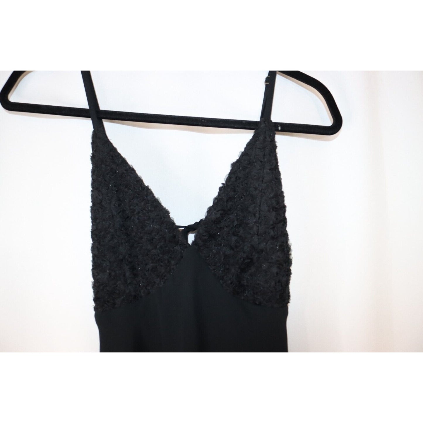 NWT Wild Fable Black Maxi Dress Size XS Tie Back