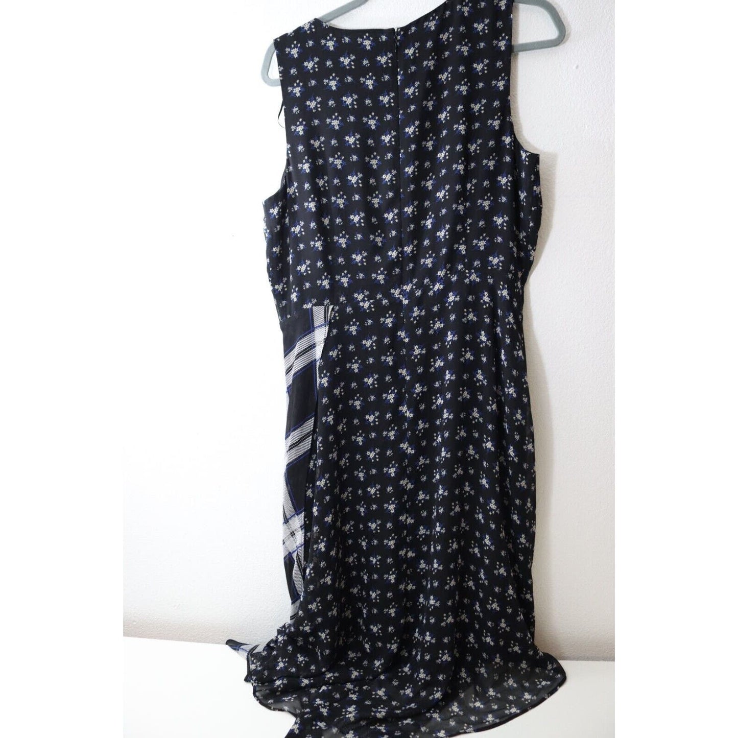 Vince Camuto Asymmetrical Sleeveless Dress Geometrical Size 10
