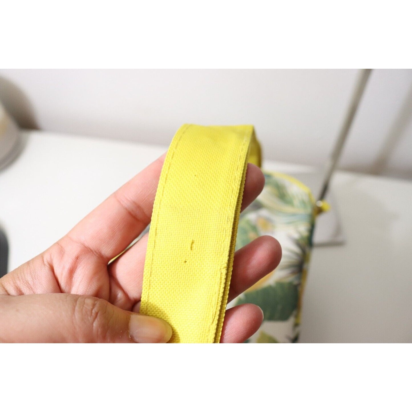 Lemon, Banana and Leaf Lunch Bag Adjustable Top Open