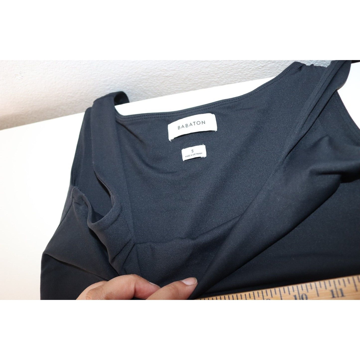 Babaton Black Bodycon Sleeveless Dress Small Lined