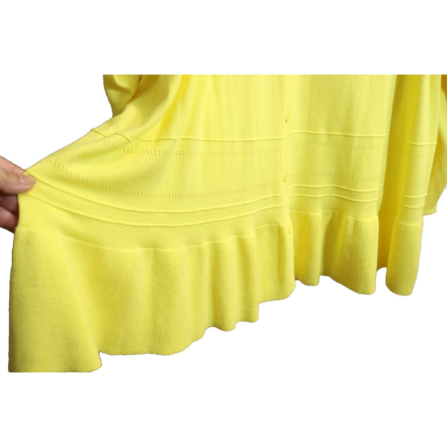 Jason Wu Yellow Cardigan and Tank Set Size 5X