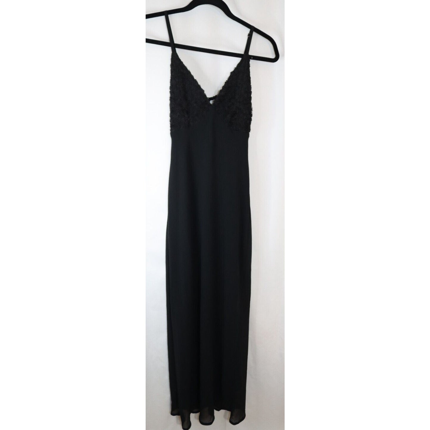 NWT Wild Fable Black Maxi Dress Size XS Tie Back