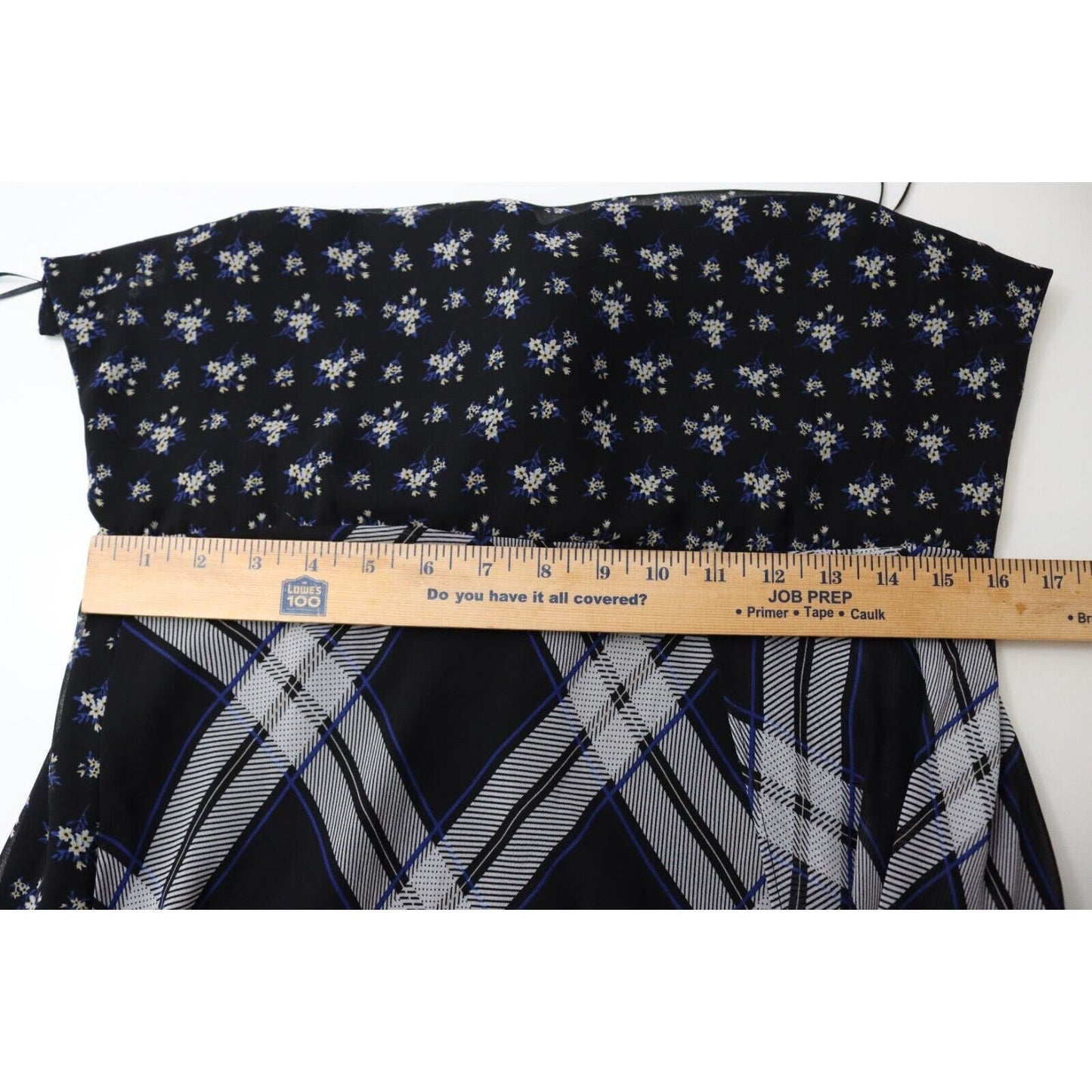 Vince Camuto Asymmetrical Sleeveless Dress Geometrical Size 10