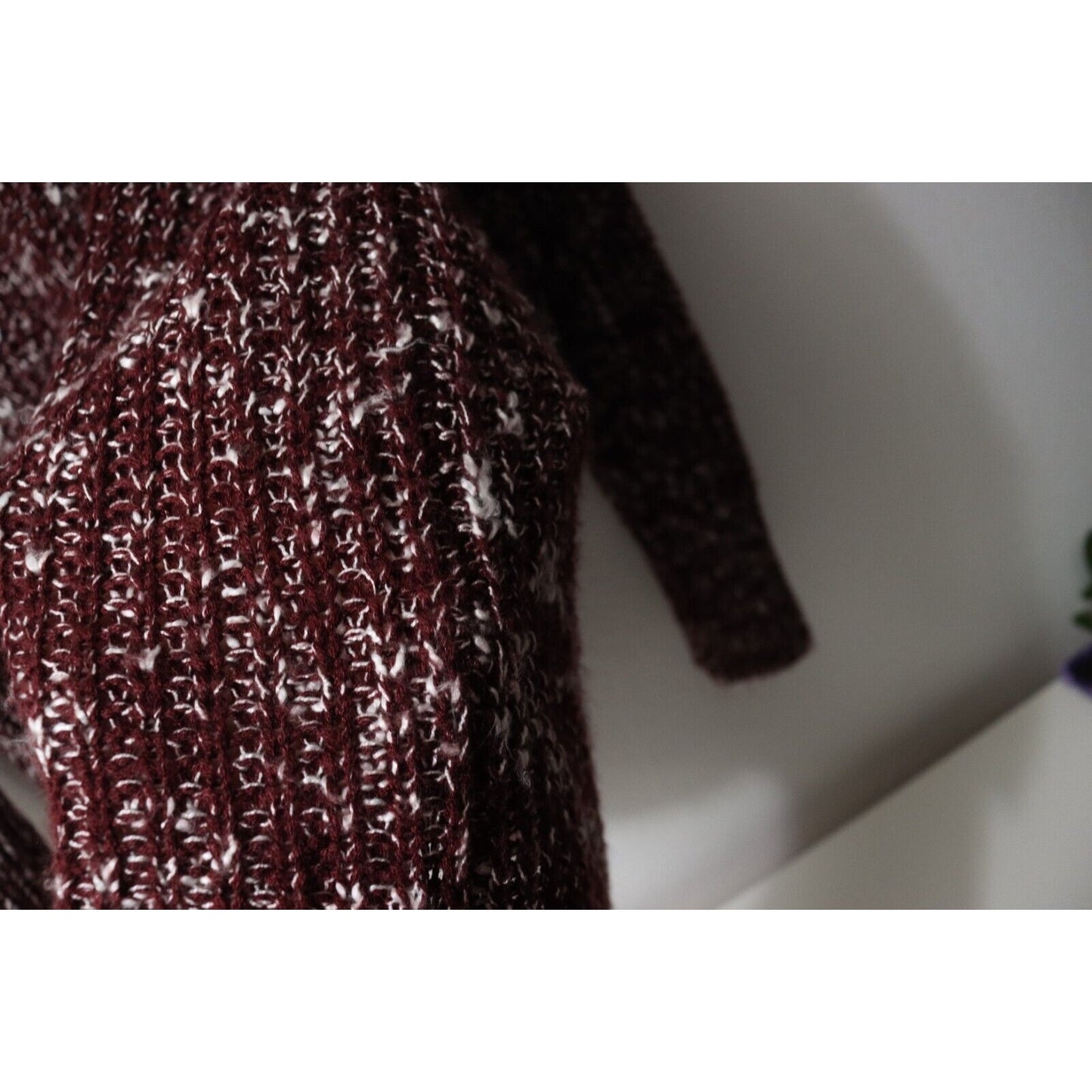 Tobi Knit Sweater Size M/L Bohemian Long Sleeve Acrylic