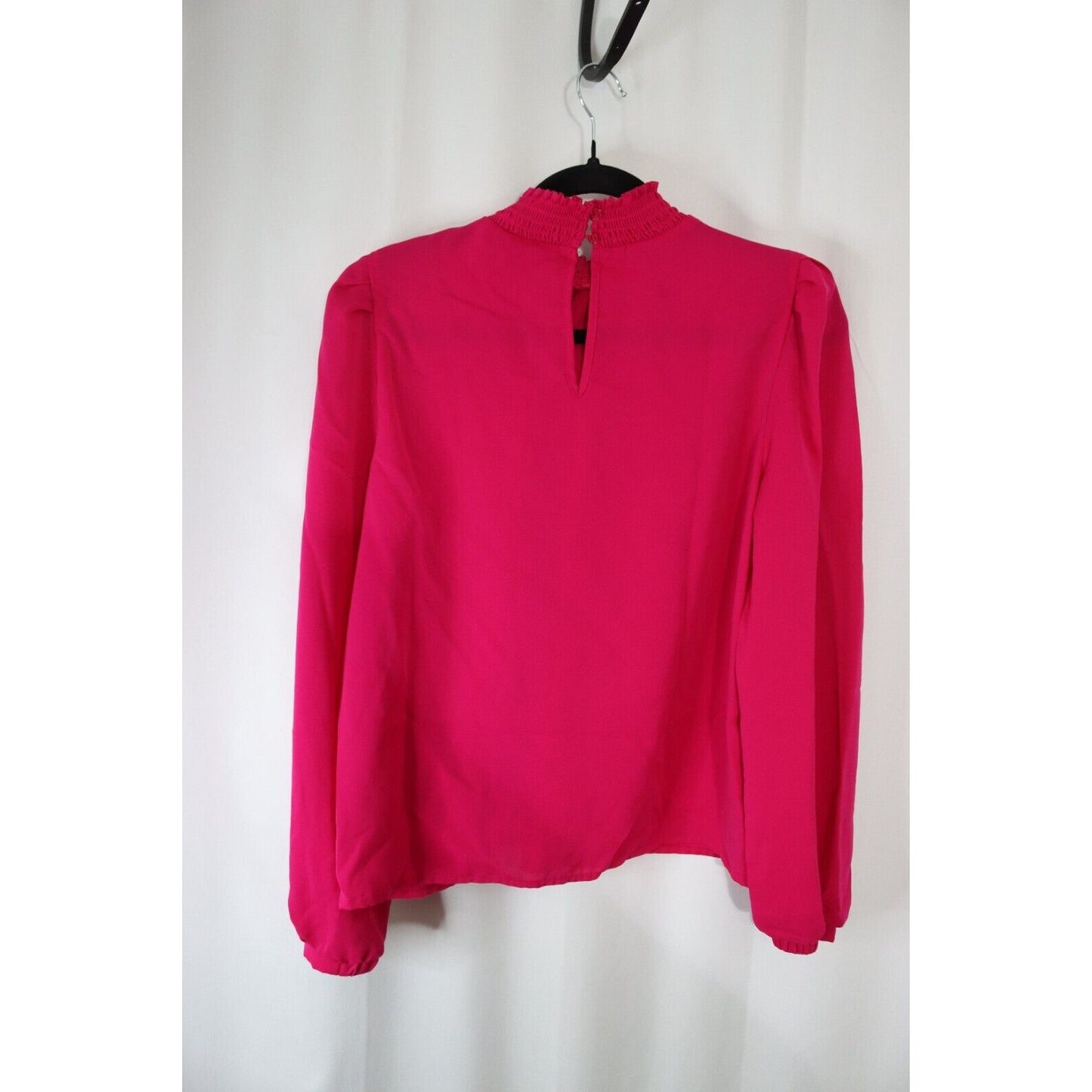 Melloday Pink Long Sleeve Top Size Medium Polyster