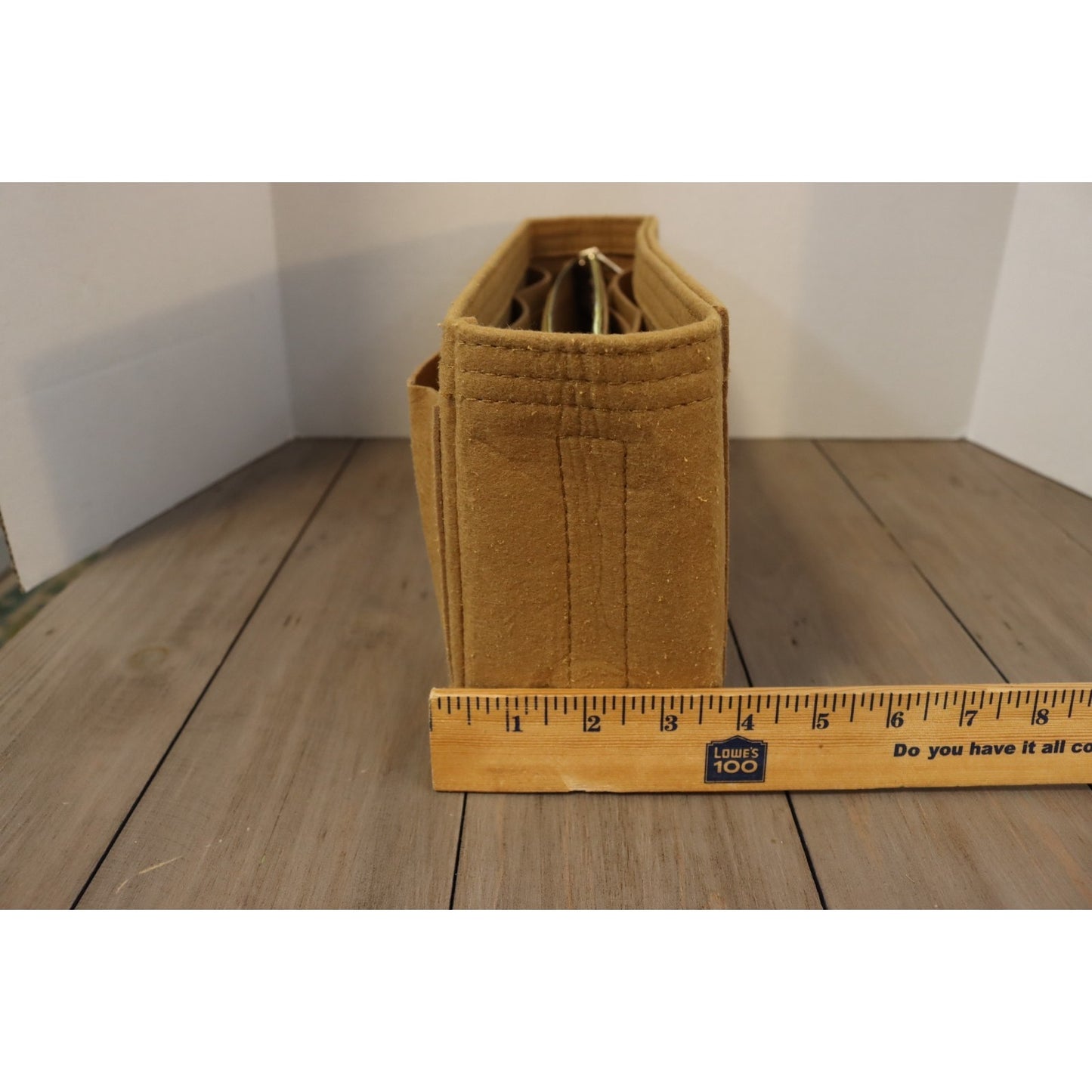 Omystyle Purse Insert Yellow Felt Organizer