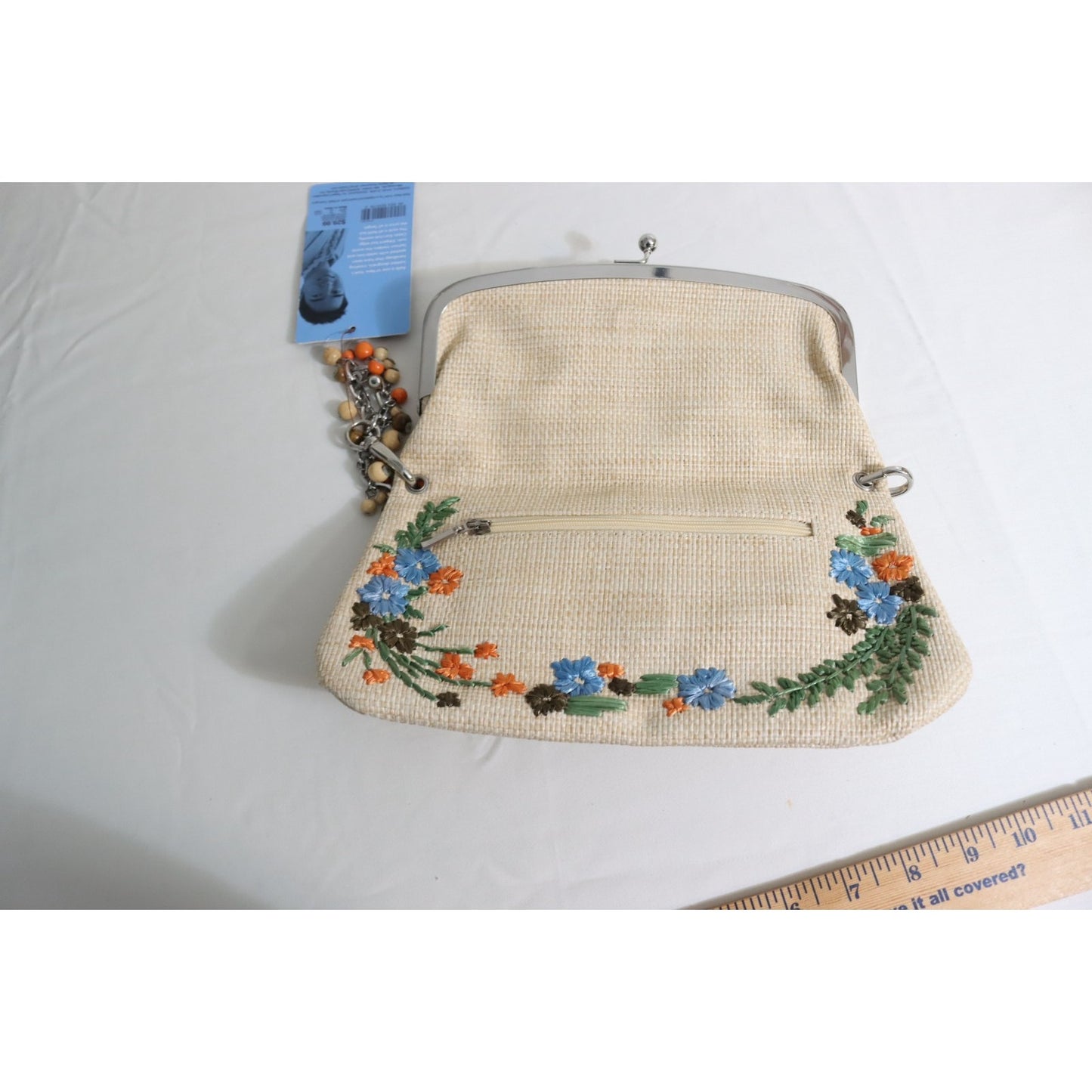 Rafe for Target Straw Embroidery Shoulder Bag