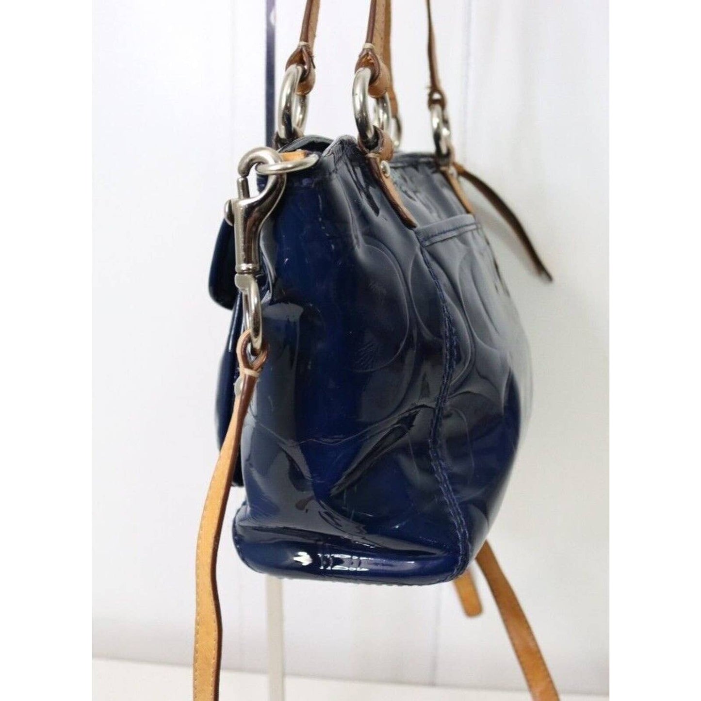 Coach Patent Leather Crossbody Bag Handbag L0883-F14720 Small