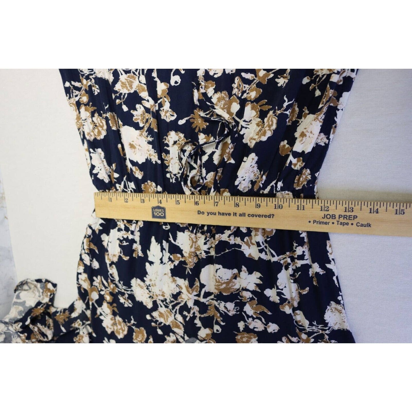 Socialite Maxi Dress Slit On The Side Floral Size Small Snag/Run