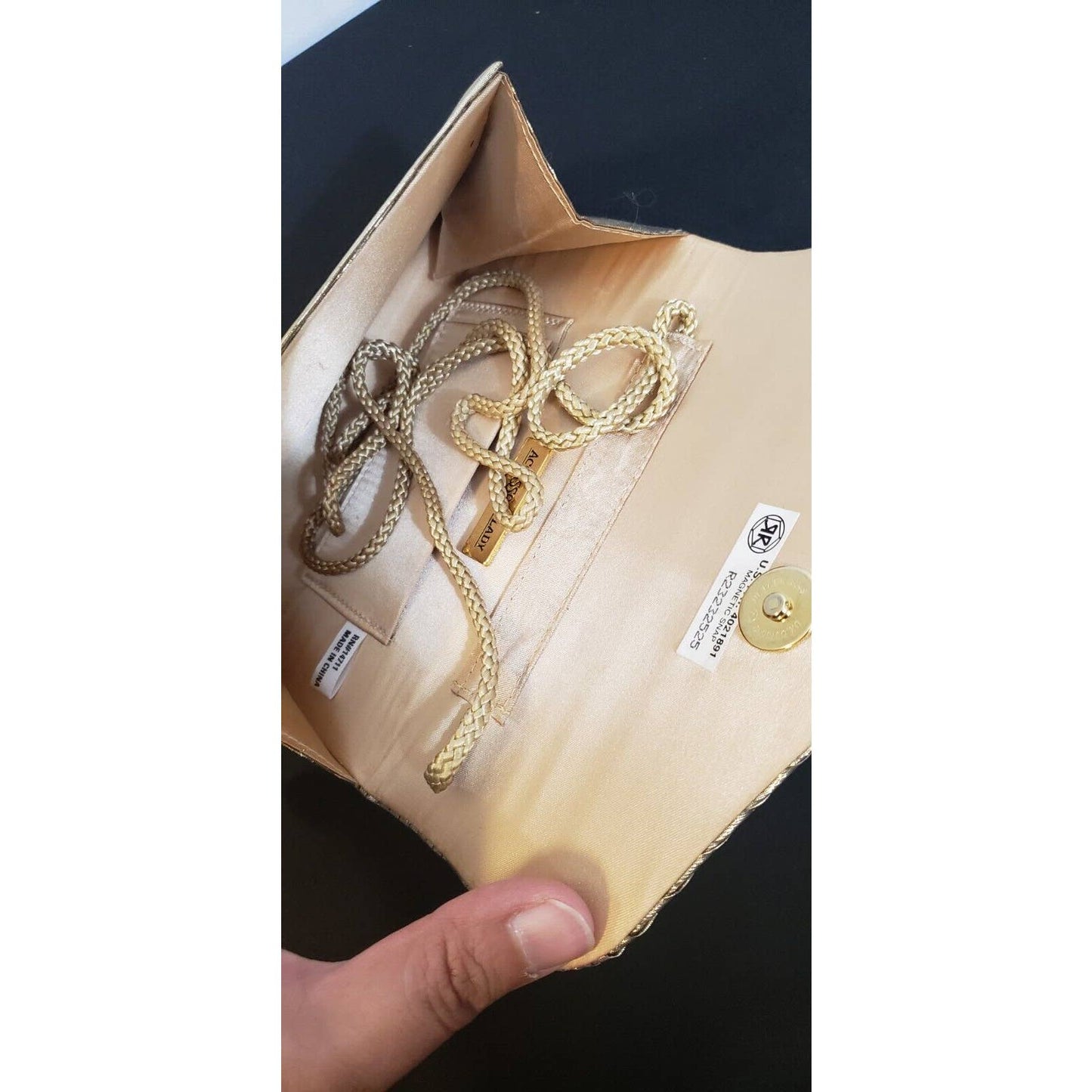 Accessory Lady Gold Crossbody/Clutch (40)